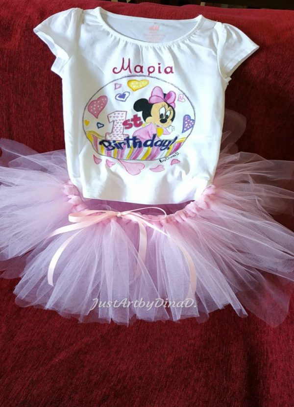 set-tutou-tshirt genethlion minnie